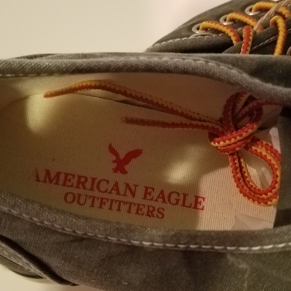 American Eagle Outfitters Canvas Lace Up Shoe Sz 9 - Picture 3 of 5